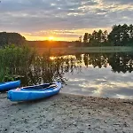 Semesterbostad Osada Pod Gwiazdami & - Premium, Ogrodzony, Ognisko, Grill, Taras, Las, Jeziora, Kajaki, Plaza, Dostepne Sauna I Jacuzzi *