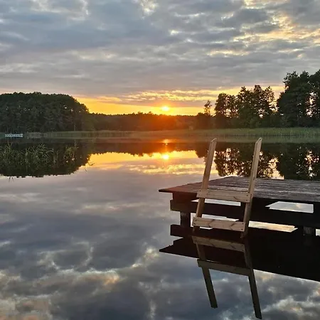 Osada Pod Gwiazdami & - Premium, Ogrodzony, Ognisko, Grill, Taras, Las, Jeziora, Kajaki, Plaza, Dostepne Sauna I Jacuzzi Nyaraló