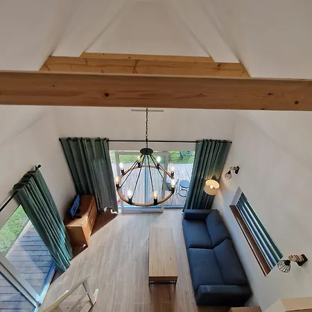 Nyaraló Osada Pod Gwiazdami & - Premium, Ogrodzony, Ognisko, Grill, Taras, Las, Jeziora, Kajaki, Plaza, Dostepne Sauna I Jacuzzi