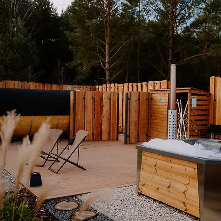 Osada Pod Gwiazdami & - Premium, Ogrodzony, 150 M Do Stawu Z Plaza, Ognisko, Grill, Taras, Las, Jeziora, Kajaki, Plaza, Dostepne Sauna I Jacuzzi